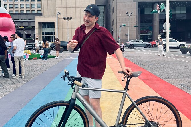 Best E-bike Cycling Tour in Taipei - Includes Local Food & Drinks - Four Four South Village beside Taipei 101