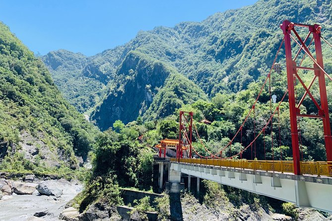 Private Taroko Gorge National Park Day Tour - Cimu Bridge and the changing trail network
