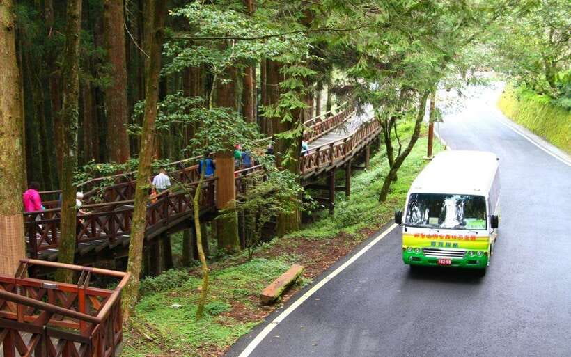 Taiwan: Alishan National Forest Recreation Area E-ticket - Electric buses to Zhaoping and Xianglin