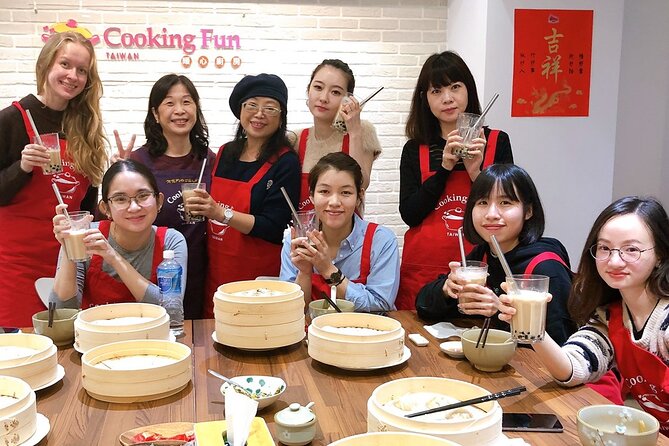 Xiao Long Bao, Pork thick soup, Bubble milk tea. Taiwan Traditional Light Meals Experience-B (Taipei Cooking Class) - Meeting point, timing, and an itinerary detail to notice